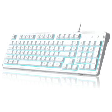 Magegee GK980 White, RGB, US (GK980-White)