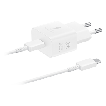 Samsung 25W USB-C Fast Adapter EP-T2510 with Cable White