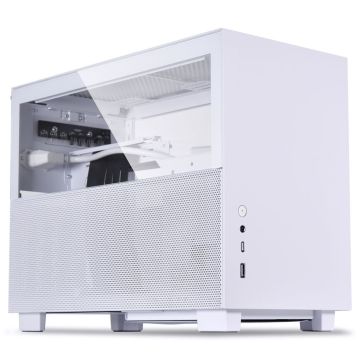 Lian Li Q58W3 Mini-ITX Case, PCIE 3.0 Edition - white (Q58W3)