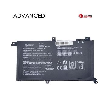 Extra Digital Notebook Battery ASUS B31N1732, 3600mAh, Extra Digital Advanced 9990000431779