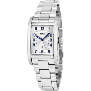Oris Rectangular Ladies Watch 56176924031MB