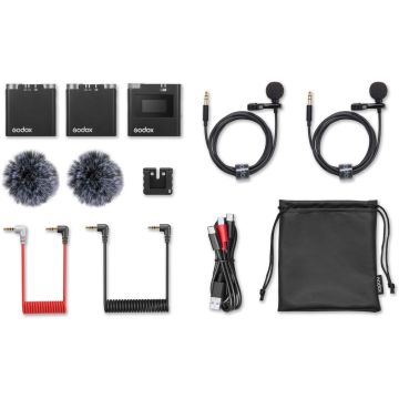 Godox Virso S M2 2,4 GHz Wireless Microphone System (for Sony)