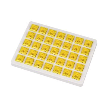 Keychron Gateron Phantom Switch Set - Phantom Yellow 35pcs. (X0031SZ60X)