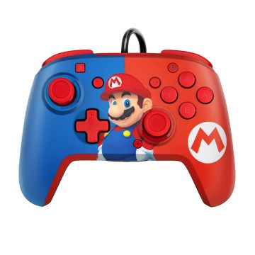 PDP Delux+ Audio Mario Wired Controller for Nintendo Switch