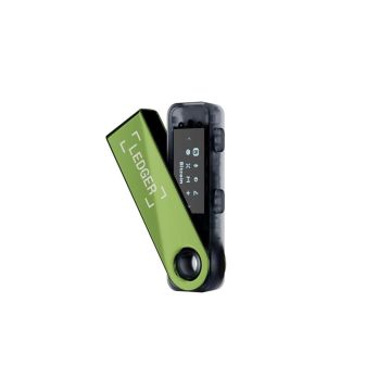 Ledger Nano S Plus Oxidate Green Crypto Hardware Wallet
