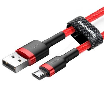 Baseus Cafule Micro USB cable 2.4A 1m Red (CAMKLF-B09)