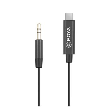 Boya 3.5mm TRS to USB C BY-K2