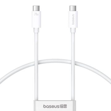 Baseus Superior 2 Fast Charging cable USB-C to USB-C 240W 1.8m White (P10365200211-05)