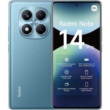 Xiaomi Redmi Note 14 Pro 4G 8GB RAM 256GB Ocean Blue