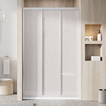 Ravak Shower Door ASDP3-80 198 Satin + Polystyrene Pearl (00V40UR211)