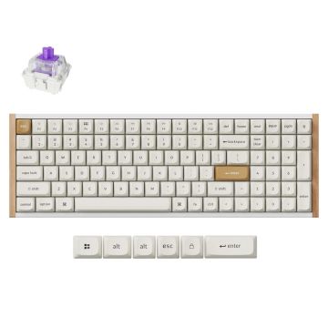 Keychron K4 HE Special Edition Wireless Keyboard White (K4H-Q1)