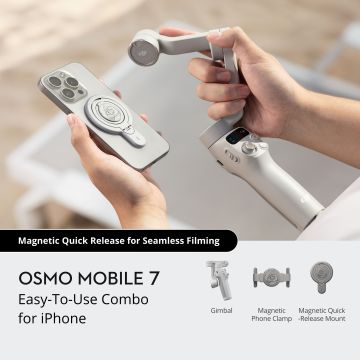 DJI Osmo Mobile 7 Easy-To-Use Combo for iPhone