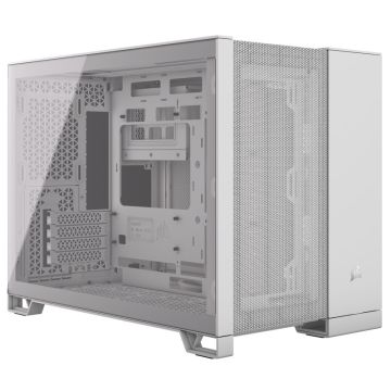 Corsair 250D Airflow Micro-ATX Case, Tempered Glass - white (CC-9011264-WW)