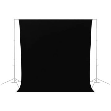 Caruba Wrinkle Resistant Backdrop 2,60 x 3 Meter Black
