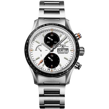Ball Fireman Storm Chaser Pro Chronograph Men's Watch CM3090C-S1J-WH