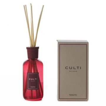 Culti Milano Colors Ruby Tessuto 250ml mājas smaržas ar nūjiņām