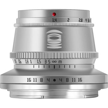 TTArtisan 35mm f/1.4 APS-C Nikon Z Mount Silver