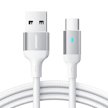 Joyroom S-UC027A10 Cable to USB-A / Type-C / 3A / 1.2m White