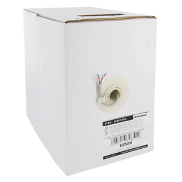4World UTP Installation Cable, 4x2, cat 5e, wire 100m, Gray (06555)