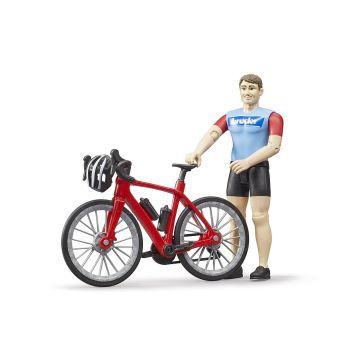 Bruder Bworld Road Bike with Figure (63110)