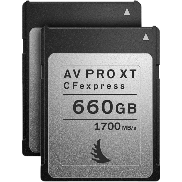 Angelbird CFexpress AV PRO XT (Match Pack Canon EOS C300 MK3 | C500 MK2) (R1700) 660GB | 2 PACK MP-C3C5-660CFXXTX2