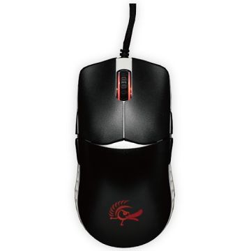 Ducky Feather Black / White Optical Gaming Mouse 16000 CPI Kailh Switch