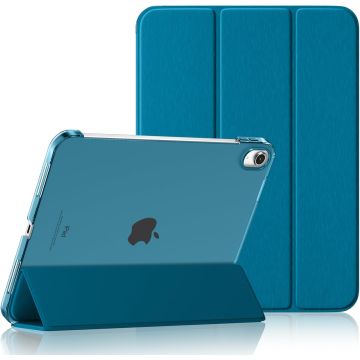 Maledan Case for iPad 10 11 Generation (2022 10.9 inch A16 2025 11 inch) Peacock Blue
