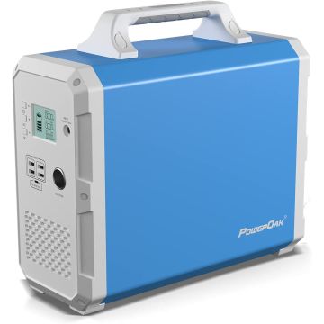 PowerOak BLUETTI EB180 Portable Power Station Solar Generator with 1800Wh Lithium Battery 1000W Inverter AC/DC/USB