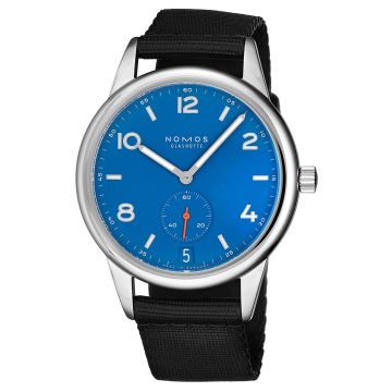 NOMOS Glashutte Club Date Siren Blue Men's Watch NOMOS777