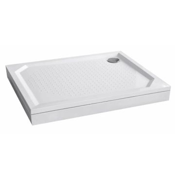 Dušas Paliktnis SPN 90x120 Balts (PT-715K)