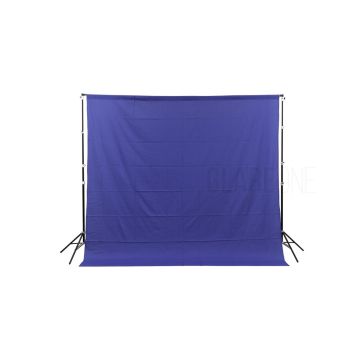 GlareOne Blue Fabric Backdrop 3x3 m