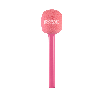 Rode Interview GO Handheld Adaptor for the Wireless Range Pink