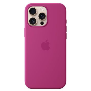 Apple iPhone 16 Pro Max Silicone Case with MagSafe Fuchsia MYYX3
