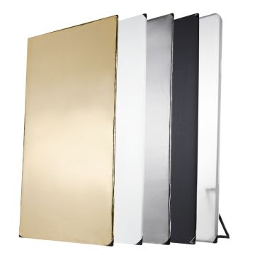 Walimex pro 5in1 Reflector Panel 1x2m