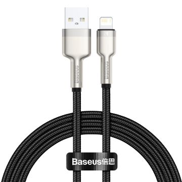 Baseus Cafule USB cable for Lightning 2.4A 1m Black (CALJK-A01)