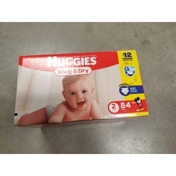 Huggies Snug & Dry - 84 pieces, Size 2 - Disney Mickey Mouse (036000406993) (Ražots ASV)