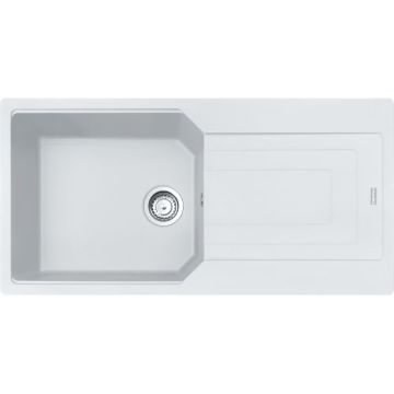 Franke UBG 611-100 100x50cm White (114.0682.525)