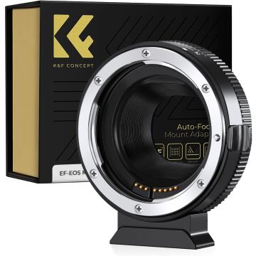 K&F Concept Auto Focus Adapter Ring EF-EOS M II KF06.519