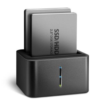 Axagon SSD Dock Station USB 3.2 2.5 inch SATA 6G ADSA-D25 (ADSA-D25)