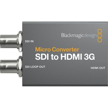 Blackmagic Design Micro Converter SDI to HDMI 3G PSU (CONVCMIC/SH03G/WPSU)
