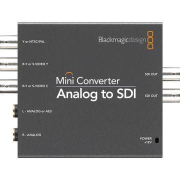 Blackmagic Design Mini Converter Analog to SDI 2 (CONVMAAS2)