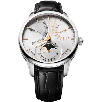Maurice Lacroix Masterpiece Lune Retrograde Men's Watch MP6528-SS001-130