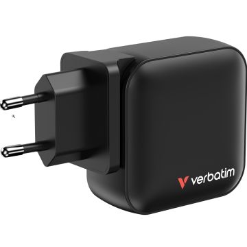 Verbatim Mini GaN Charger 100 W 4‑Port US/EU/UK ADP