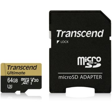 Transcend microSDXC 64GB UHS-I U3M Ultimate (TS64GUSDU3M)