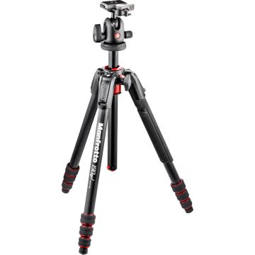 Manfrotto 190Go! Aluminum Tripod With Ball Head (MK190GOA4B-BHUS)