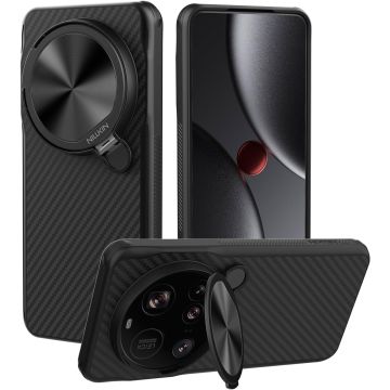 Nillkin Xiaomi 15 Ultra Case Camera Protection Stand Black