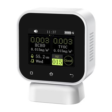 FNIRSI SFD-02 4-in-1 indoor air quality monitor Formaldehyde detector with touch screen