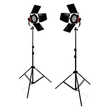 StudioKing Halogen Video Set TLR800-2 Dimmable