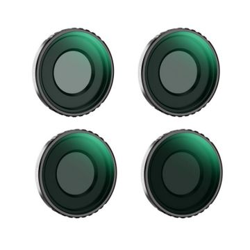 K&F DJI Osmo Action 4 ND Filter Kit ND8+ND16+ND32+ND64 4 Pack, Optical Glass Filters