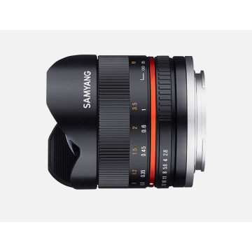 Samyang 8mm F/2.8 UMC Fish-eye II Fujifilm X Black